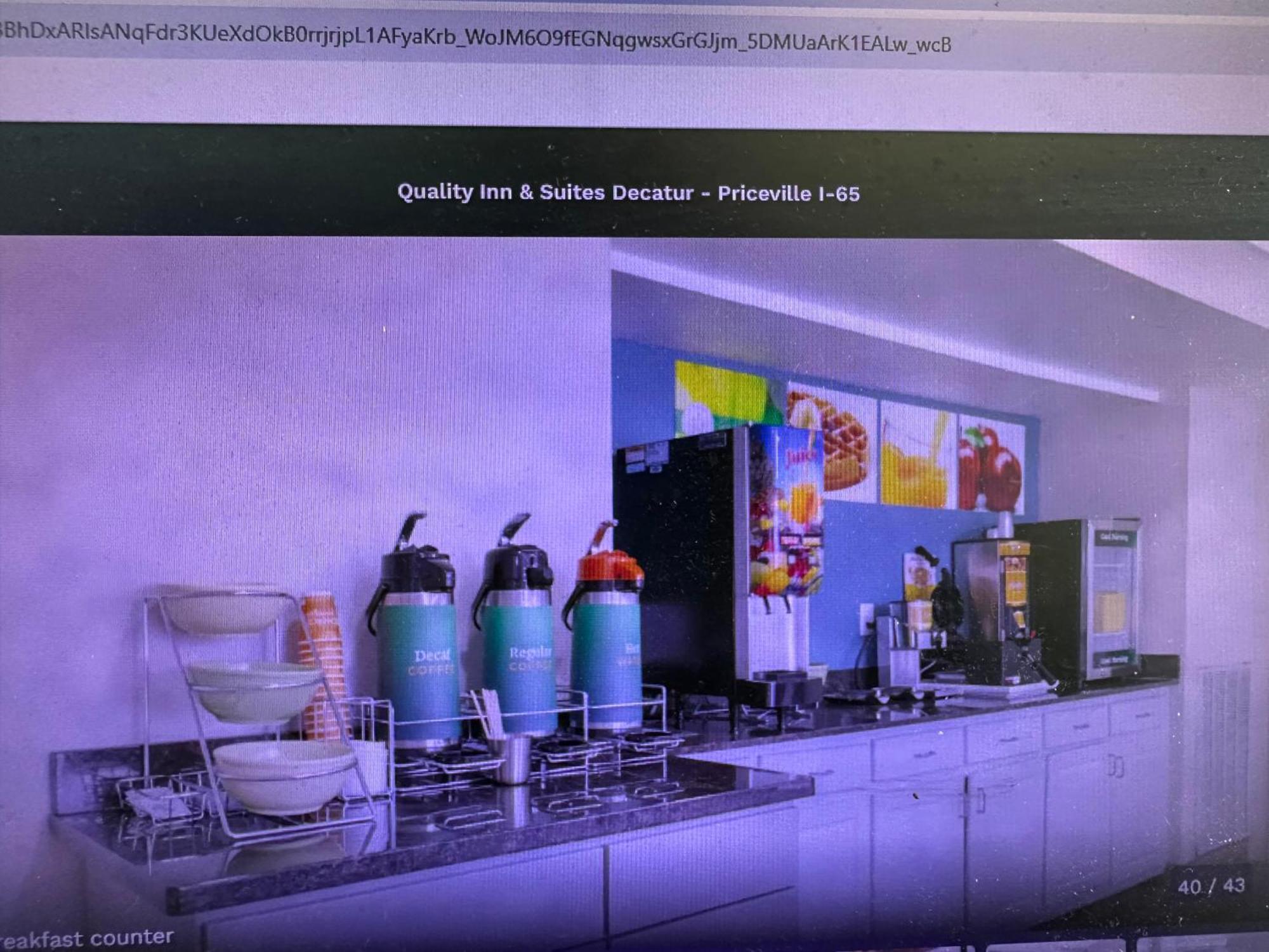 Quality Inn & Suites Decatur Priceville I-65 Dış mekan fotoğraf